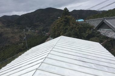 阪南市Ｎ様　屋根塗装