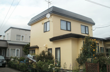 函館市Ｏ様　外壁塗装、屋根塗装