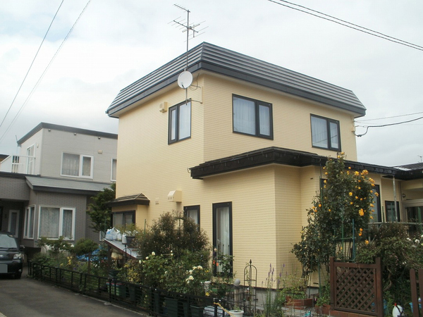 函館市Ｏ様　外壁塗装、屋根塗装のサムネイル