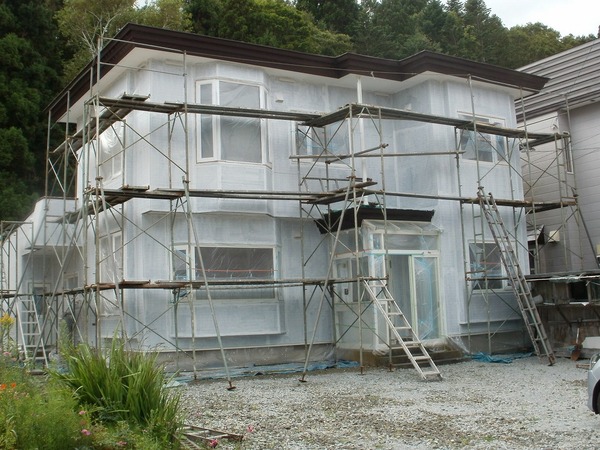 函館市Ｗ様　外壁塗装、屋根塗装のサムネイル