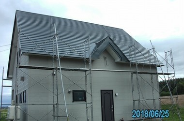 上川郡鷹栖町Ｆ様　外壁塗装、屋根塗装