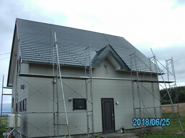 上川郡鷹栖町Ｆ様　外壁塗装、屋根塗装のサムネイル