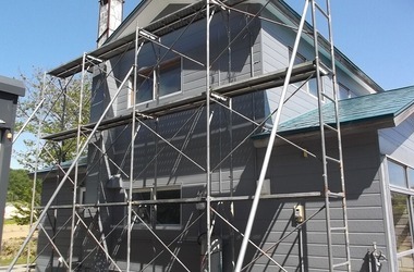 磯谷郡蘭越町Ｍ様　外壁塗装、屋根塗装
