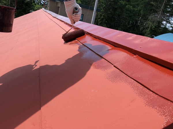 河西郡中札内村Ｉ様　屋根塗装のサムネイル