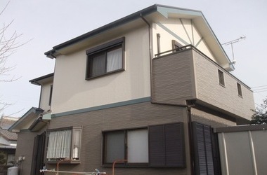 【外壁屋根塗装：静岡県浜松市】色合いはそのままに