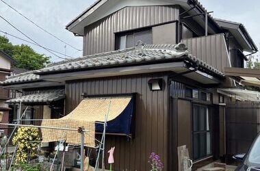 【外壁塗装：埼玉県さいたま市見沼区】古い家でも驚きの見栄え