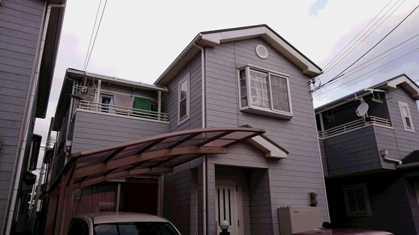 貝塚市Ｔ様　外壁塗装の事例紹介のサムネイル