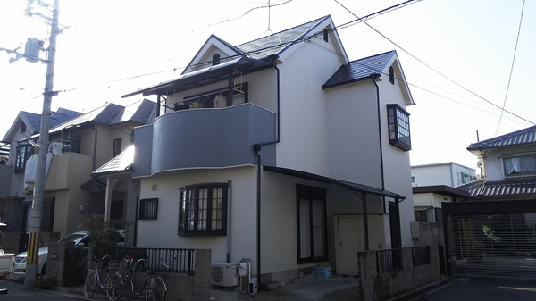 羽曳野市Ｙ様　外壁塗装の事例紹介のサムネイル