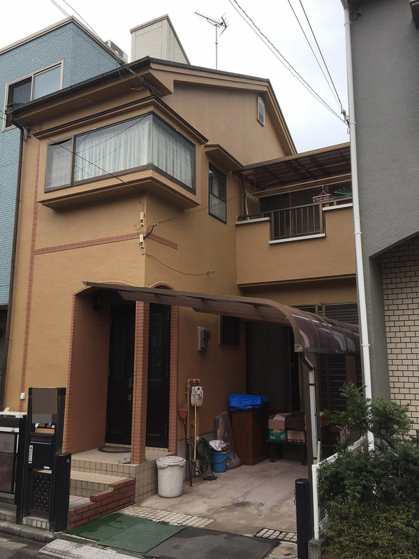 藤井寺市Ｓ様　外壁塗装の事例紹介のサムネイル