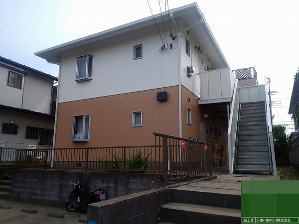 柏市Ｆ様　外壁塗装、屋根塗装の事例紹介のサムネイル