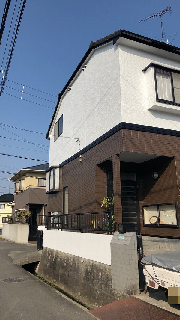 松山市Ｎ様　外壁塗装の事例紹介のサムネイル