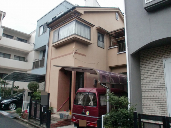 藤井寺市Ｓ様　外壁塗装の事例紹介のサムネイル