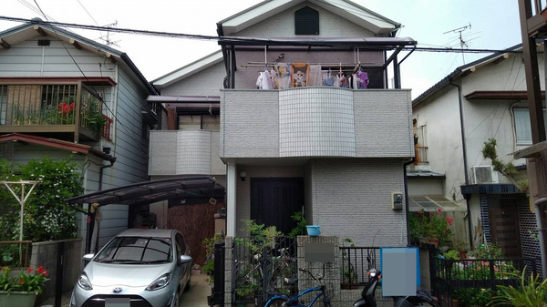 羽曳野市Ｕ様　外壁塗装の事例紹介のサムネイル