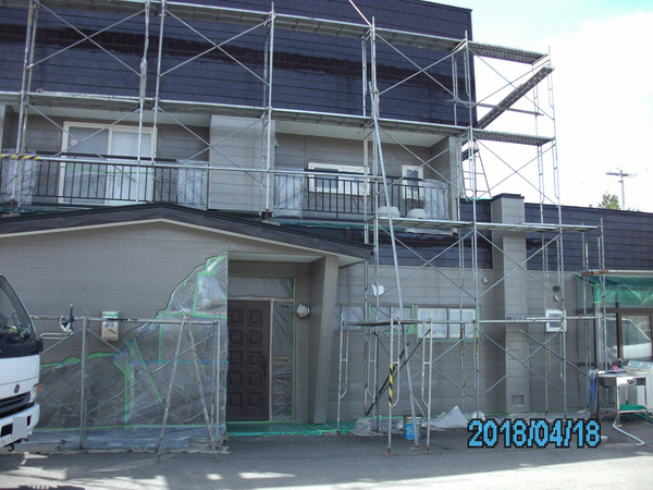 上川郡美瑛町Ｙ様　外壁塗装、屋根塗装の事例紹介のサムネイル