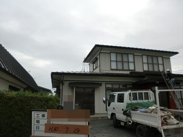 花巻市Ｔ様　外壁塗装、屋根塗装の事例紹介のサムネイル