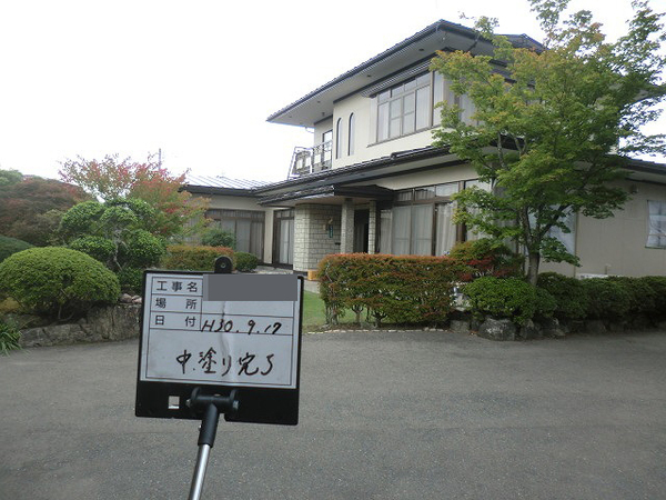 北上市Ｔ様　外壁塗装、屋根塗装の事例紹介のサムネイル