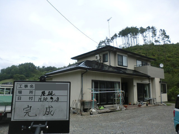 盛岡市Ｓ様　屋根塗装の事例紹介のサムネイル
