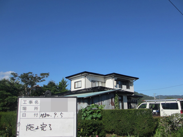 遠野市Ｓ様　屋根塗装のサムネイル