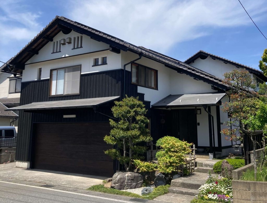【外壁塗装の事例紹介:鳥取県岩美町】希望以上の出来栄え 施工後